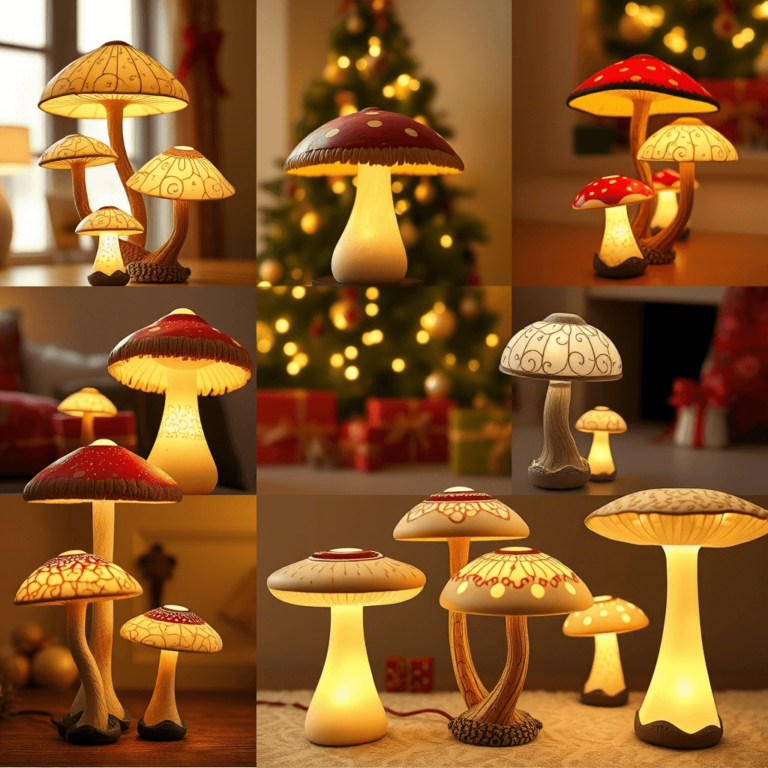 Why Mushroom Lamps Are Perfect for Holiday Decorations: Great Guide