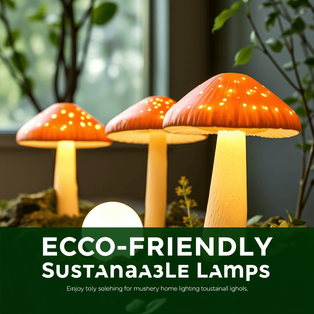 Eco-Friendly Mushroom Lamps: A Sustainable Lighting Choice: Great Guide 