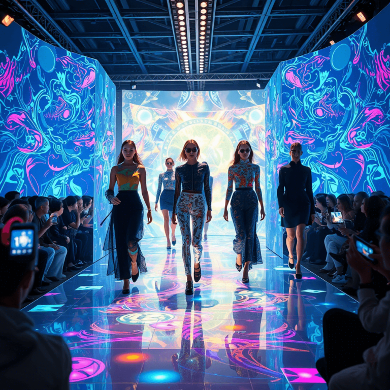 Holographic Augmented Reality Fashion Shows: The Future of Style and Innovation